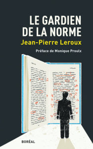 Couverture du livre "Le Gardien de la norme", de Jean-Pierre Leroux