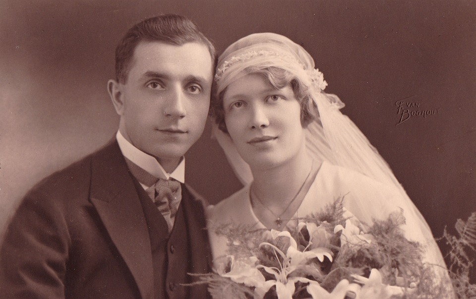 mariage, années 1920