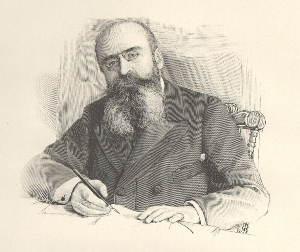 Portrait de Louis Ganderax, "Revue de Paris", 1910