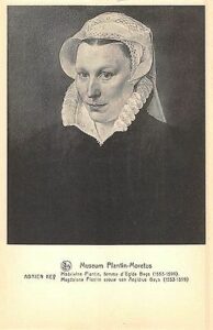 Portrait de Madeleine Plantin (musée Plantin-Moretus).