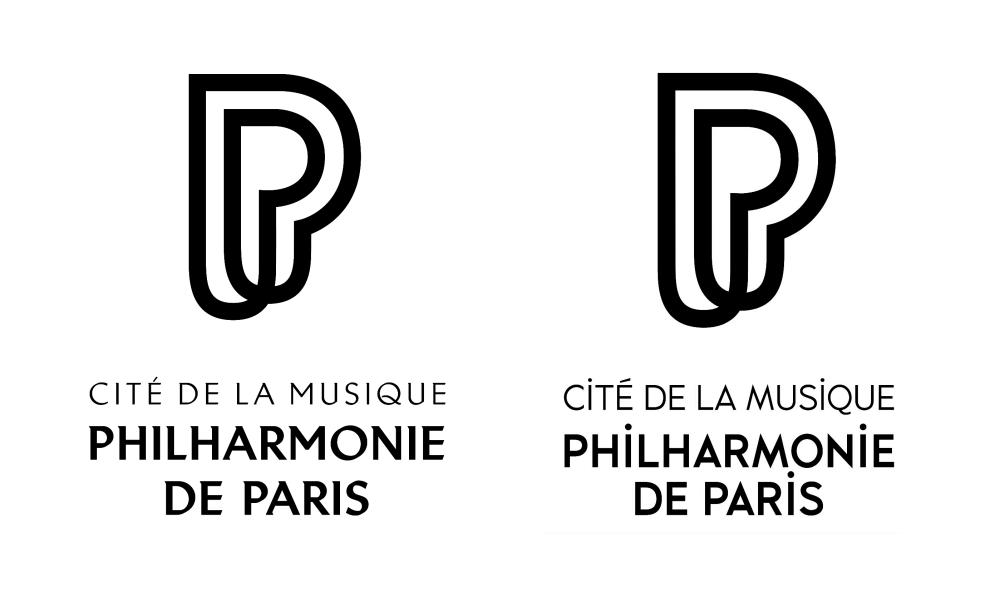 Logos de la Philharmonie de Paris
