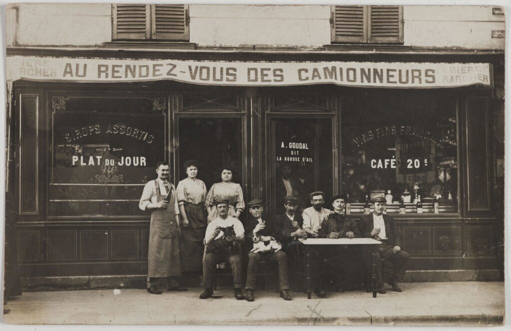 Restaurant Au Rendez-vous des Camionneurs, Paris, carte postale, sans date.