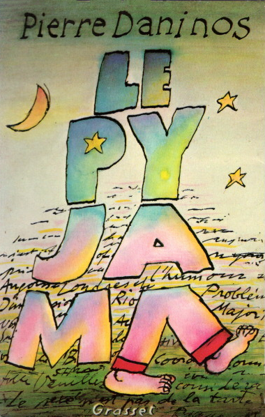 Jaquette du "Pyjama", de Pierre Daninos (Grasset, 1972)